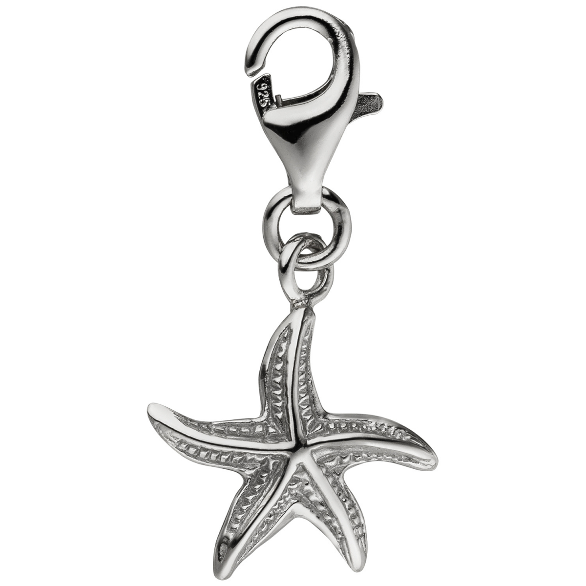 Einhänger Charm Seestern 925 Sterling Silber