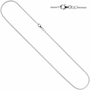 Schlangenkette 925 Silber 1,3 mm 45 cm Halskette Kette Silberkette Karabiner