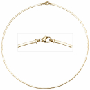 Halskette Kette 585 Gold Gelbgold 45 cm Goldkette Karabiner