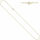 Ankerkette 585 Gelbgold diamantiert 1,6 mm 50 cm Gold Kette Halskette Goldkette