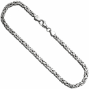 Königskette 925 Silber 7,2 mm 60 cm Karabiner Halskette Kette Silberkette