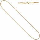 Schlangenkette aus 585 Gelbgold 1,9 mm 42 cm Gold Kette Halskette Goldkette