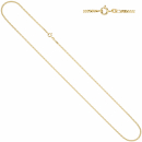 Panzerkette 585 Gelbgold 2,1 mm 55 cm Gold Kette Halskette Goldkette Federring