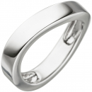 Damen Ring 925 Sterling Silber Silberring - 50mm