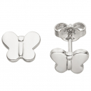 Kinder Ohrstecker Schmetterling 925 Sterling Silber Ohrringe Kinderohrringe