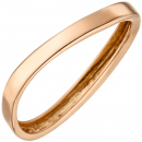 Damen Ring 375 Gold Rotgold Rotgoldring - 50mm