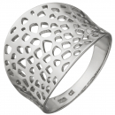 Damen Ring breit 925 Sterling Silber Silberring - 54mm