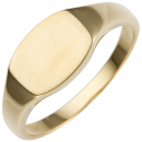 Damen Ring 585 Gold Gelbgold Goldring - 54mm