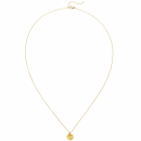 Collier 750 Gold Gelbgold matt 45 cm