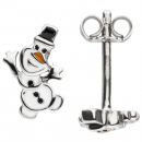 Kinder Ohrstecker Schneemann 925 Sterling Silber Kinder-Ohrringe